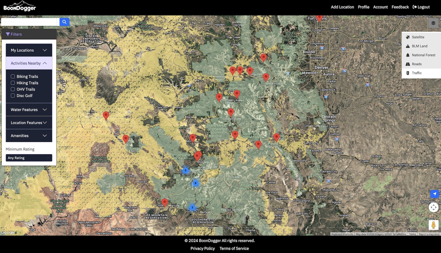 BoonDogger Map Preview